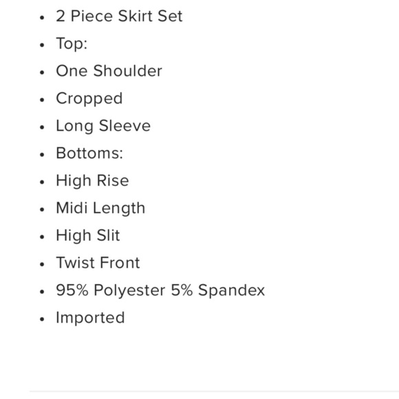 Skirt set - Picture 5 of 5